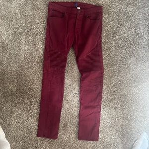 H & M Moto jeans (size 34)